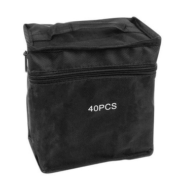 МАРКЕРЫ, РУЧКИ, ФАЙЛАЙТЕРЫ, ДВУХСТОРОННИЕ, 40 ШТ, В ФОРМАТЕ