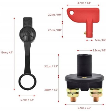 ПЕРЕКЛЮЧАТЕЛЬ ПИТАНИЯ HEBEL 12/24 В