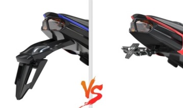 УНИВЕРСАЛЬНЫЙ ДЕРЖАТЕЛЬ НОМЕРНОГО ЗНАКА МОТОЦИКЛА С LED ОСВЕЩЕНИЕМ