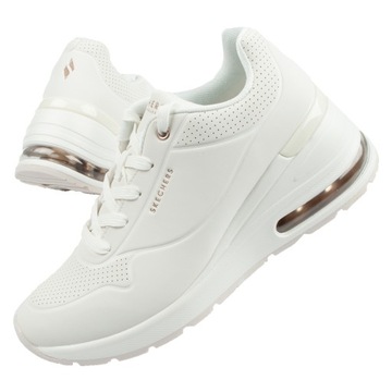 Buty sneakers Skechers Damskie Million Air-Elevated Air 155401-WHT r. 38