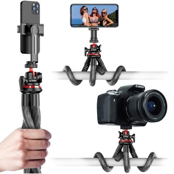 Kij Monopod Selfie Stick z Tripodem do smartfona UTRZYMA APARAT CYFROWY