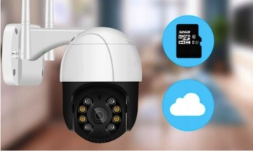BEZPRZEWODOWA KAMERA OBROTOWA ZEWNĘTRZNA WIFI IP – SYSTEM MONITORINGU