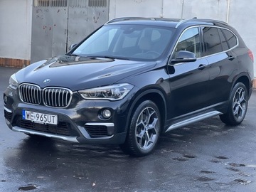 BMW X1 F48 Crossover sDrive20i 192KM 2018 BMW X1 sDrive20i Mline jeden właściciel, na fv 2018r