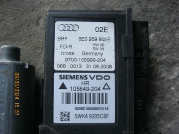 MOTOREK OKNO AUDI OE 8E0959802E