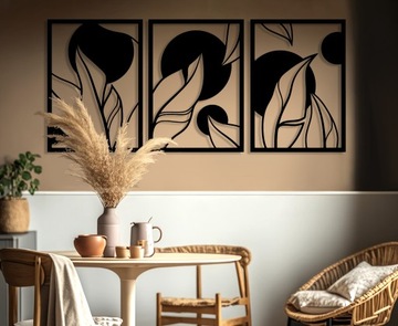 АЖУРНАЯ КАРТИНА ОТДЕЛКА СТЕНЫ ЛИСТЬЯ ГОСТИНОЙ БОЛЬШИЕ 3D АЖУРНЫЕ ПАНЕЛИ