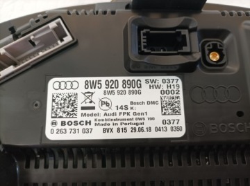 AUDI A4 B9 ВИРТУАЛЬНАЯ СТОЙКА КАБИНЫ 8W5920890G