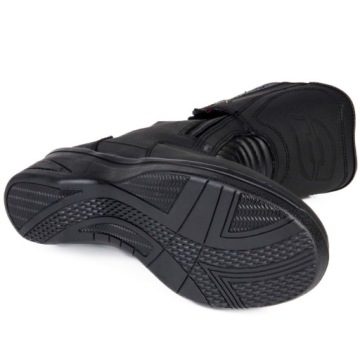 OZONE RAPID HIGH HEEL LADY MATT BLACK МАТОВЫЕ ЧЕРНЫЕ МОТОТУФЛИ 36