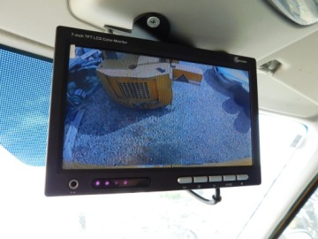 КАМЕРА ЗАДНЕГО НАЗНАЧЕНИЯ TRANSIT MK8, 7-ДЮЙМОВЫЙ TFT, УСТАНОВКА