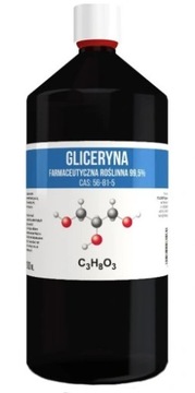 Gliceryna roślinna 1000 ml jakość farmaceutyczna