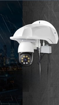 НАРУЖНАЯ РОЗЕТКА МОНИТОРИНГ ДОЖДЕВАЯ КРЫШКА КАМЕРА IP-МАСКА БЕЗОПАСНОСТИ СТЕКЛА