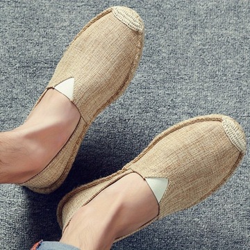 Męskie buty espadryle, codzienne buty wsuwane, wygodne buty do chodzenia