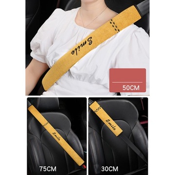 1 шт., универсальный автомобильный ремень безопасности, мягкий чехол на плечо