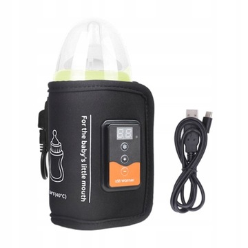 PRZENOŚNY PODGRZEWACZ do butelek USB 10W