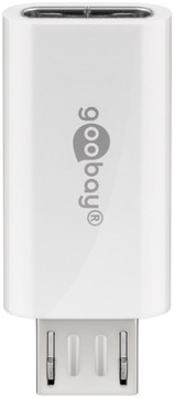 Przejściówka gniazdo USB-C wtyk microUSB Goobay