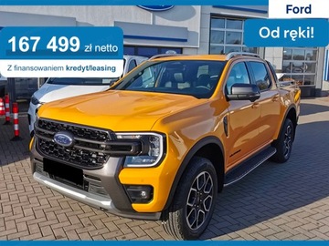 Ford Ranger VI 2023 Ford Ranger Wildtrak A10 4x4 2.0 205KM Hak !! Elektryczna roleta !!