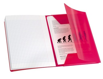 Блокнот из ПП с карманом А4 60к OXFORD Easybook mix