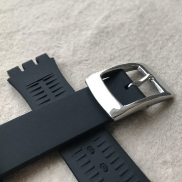 СИЛИКОНОВЫЙ РЕМЕШОК ДЛЯ ЧАСОВ SWATCH ДЛЯ РЕМЕСЛА 19 ММ
