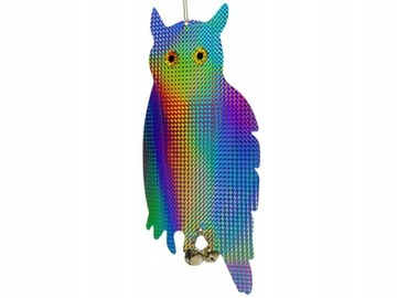 ОТПУСКАТЕЛЬ ДЛЯ ГОЛУБЕЙ, СЕЛЛИНГОВ, ПТИЦ, Светоотражающая сова, СТОЯЩИЙ, БЕЗ ВРЕДИТЕЛЕЙ, ГОЛОГРАММА