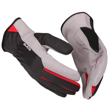 Rękawice OCHRONNE ROBOCZE do ogrodu r. 11 [XXL] GUIDE 761 SKÓRA SYNTETYCZNA