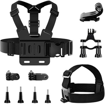 SZELKI UCHWYT CHEST MOUNT SZELKI UCHWYT NA KLATKĘ NA TELEFON SMARTFON GOPRO