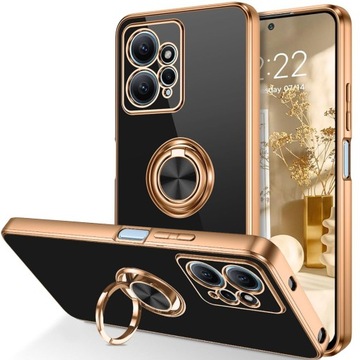 ETUI FLEXI RING DO XIAOMI REDMI NOTE 12 4G SZKŁO