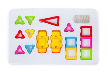 KLOCKI MAGNETYCZNE MAGICAL MAGNET MINI 38SZT 3+ V2