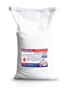 PROSZEK SEPTIC 15KG dezynfekujący NA 166 PRAŃ