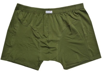 DUŻE MĘSKIE BOKSERKI ELASTYCZNE ANDRIU 6XL KHAKI