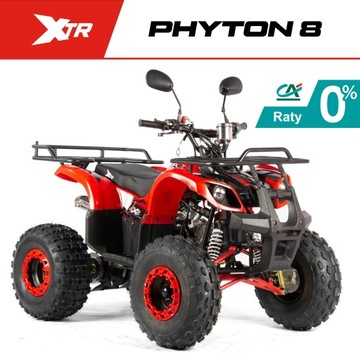 QUAD 110 125 XTR PHYTON LICZNIK ODŚNIEŻARKA TRANSPORT RATY 0% +GRATISY