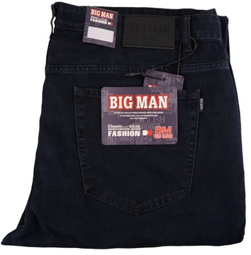 МУЖСКИЕ БРЮКИ ИЗ ХЛОПКА ТЕМНО-СИНИЕ W35 L32 90-92