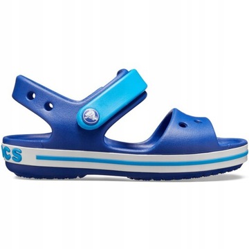 CROCS SANDAŁY DZIECIĘCE KLAPKI CROCBAND SANDAŁKI KROKS NA RZEPY r. 30-31