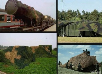 Военная садовая камуфляжная сетка 2x3 Камуфляж