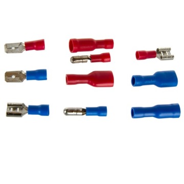 НАБОР ИЗОЛИРОВАННЫХ АВТОМОБИЛЬНЫХ РАЗЪЕМОВ, 240 ШТ.