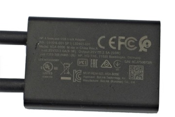 Адаптер питания HP 2in1 2NA11AA USB-C=4,5 мм+USB-A