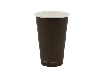 БУМАЖНЫЕ КОФЕЙНЫЕ КРУЖКИ C4Y 400МЛ + КРЫШКИ 50 ШТ (для перепродажи)
