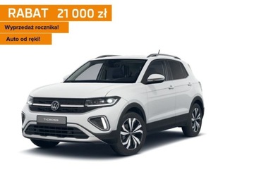 Volkswagen T-Cross SUV Facelifting 1.5 TSI 150KM 2025 Volkswagen T-Cross Style 1.5 TSI 150 KM DSG 1.5 Benzyna 150KM