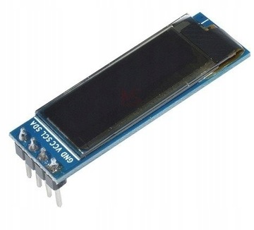 OLED-дисплей 0,91 I2C 3-5 В SSD1306 - синий