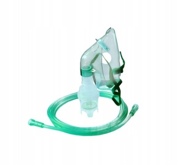 Zestaw do inhalacji dla dorosłych Maska L. + Nebulizator + Wężyk