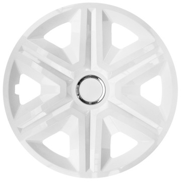 Kołpaki 16'' FAST WHITE do RENAULT OPEL FORD