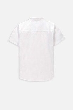 Рубашка для мальчика 146 Белая деловая рубашка для мальчика Coccodrillo WC4