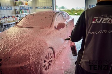 TENZI MAGIC FOAM PINK + ПОЛОТЕНЦЕ ИЗ АКТИВНОЙ ПЕНЫ ДЛЯ МОЙКИ АВТОМОБИЛЕЙ