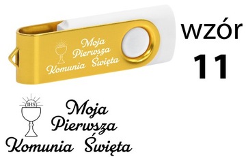 Pendrive twister 2 GB USB 2.0 Pamiątka Pierwszej Komunii Świętej 10 szt.