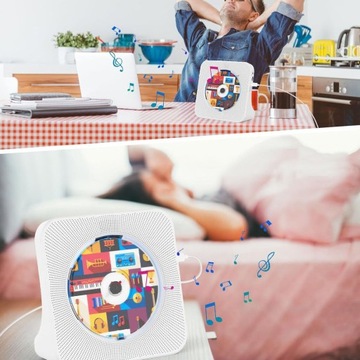 CD-ПЛЕЕР BLUETOOTH С ДИНАМИКАМИ, ПОРТАТИВНЫЙ HI-FI ДИНАМИК CD-ПЛЕЕР