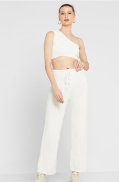 MISSGUIDED MIĘKKI W DOTYKU KOMPLET SPODNIE+TOP