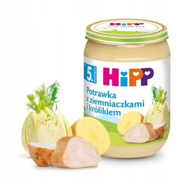 HIPP Рагу с картофелем и кроликом 190 г