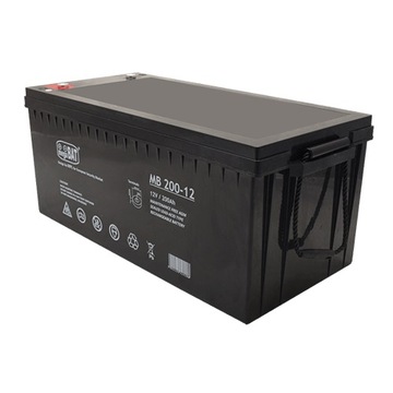 Akumulator żelowy AGM 12V 200Ah MegaBat MB 200-12