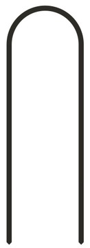 PODPÓRKA KWIATÓW ROŚLIN PERGOLA ŁUK 58cm XXL