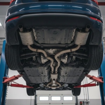 Набор глушителей Peugeot 307 1.6 80 81 кВт 2001-2009 универсал