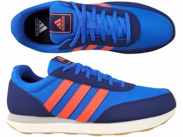 ADIDAS RUN 60S 3.0 IG1180 RACER BUTY MĘSKIE JOGGER NIEBIESKIE