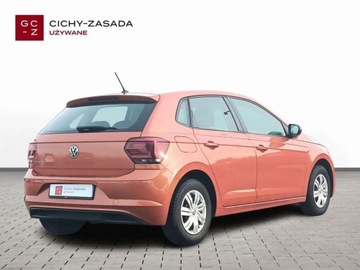 Volkswagen Polo V Hatchback 3d Facelifting 1.0 75KM 2017 Volkswagen Polo SalonPL 75KM MPI Trendline Pakiety Czujniki x2 Klimatyzajc, zdjęcie 4